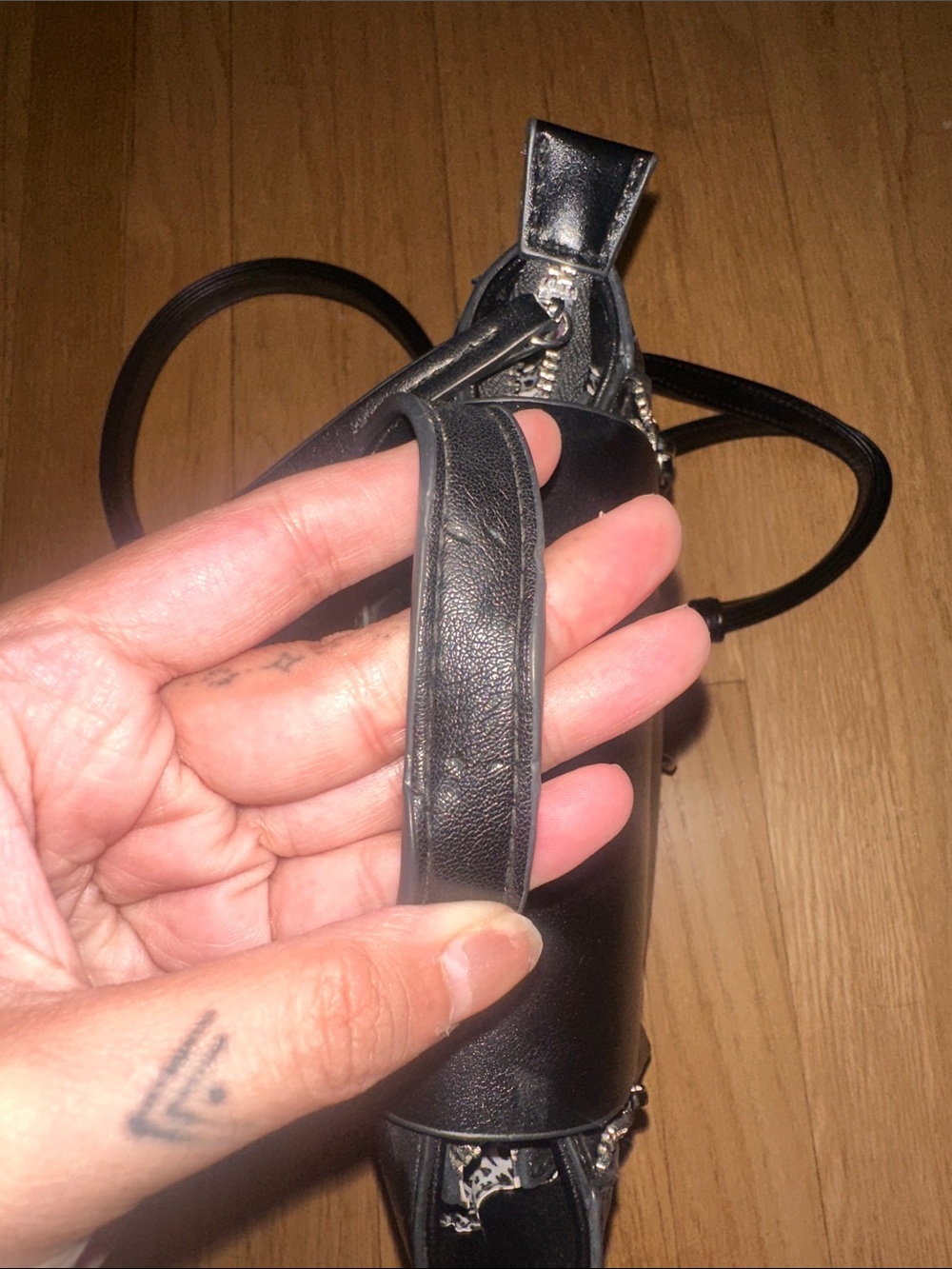 FAUX LEATHER BACKPACK - Picture 4 of 8